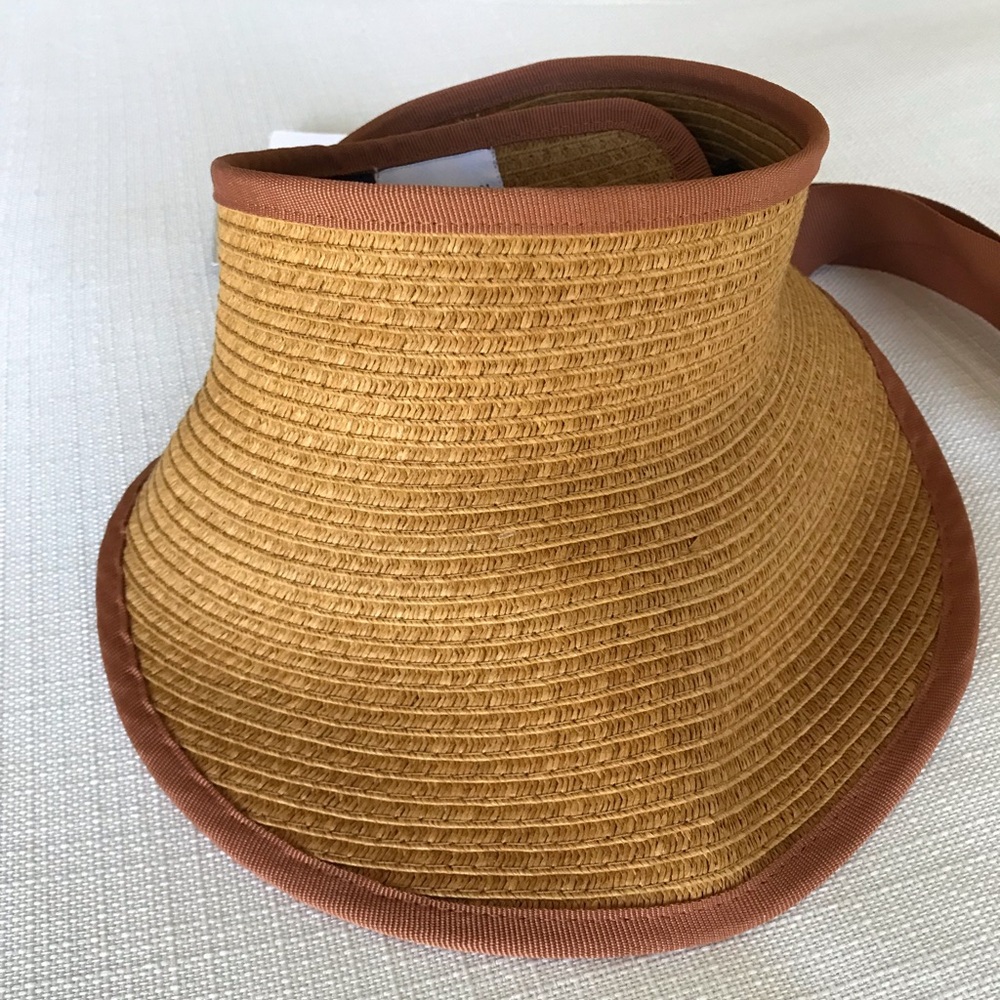 Cole Haan Packable Paper Visor Sun Hat, NWT - Picture 13 of 16